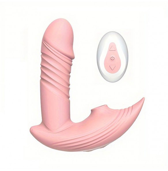 MAN NUO - Marilyn Suction Thursting Vibration Wearable (Wireless Remote - Chargeable)